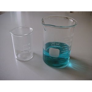 Flacon en verre de 200 ml avec bec verseur PP28