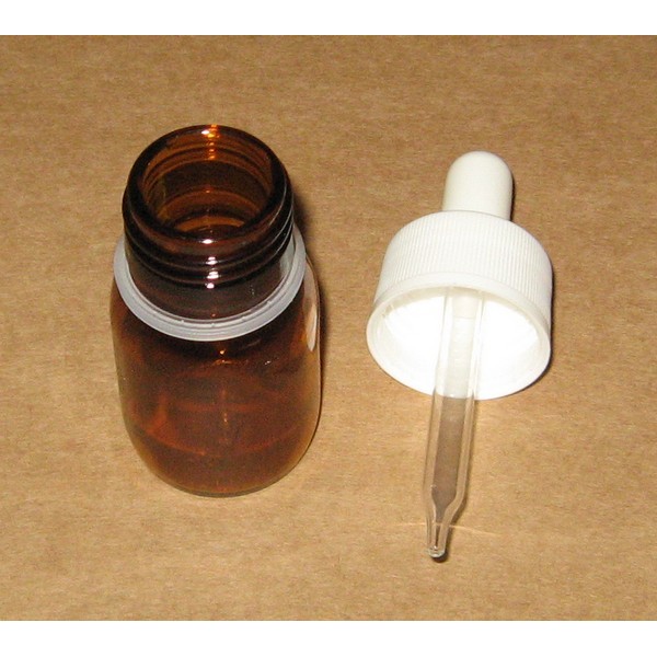 Mini flacon en PET NORMA 15 ml transparent avec bouchon à vis 18 mm noir