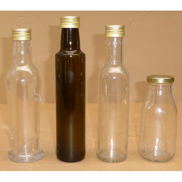 36 Pièces Mini-bouteilles Vides En Plastique Pet De 25 Ml, 50 Ml
